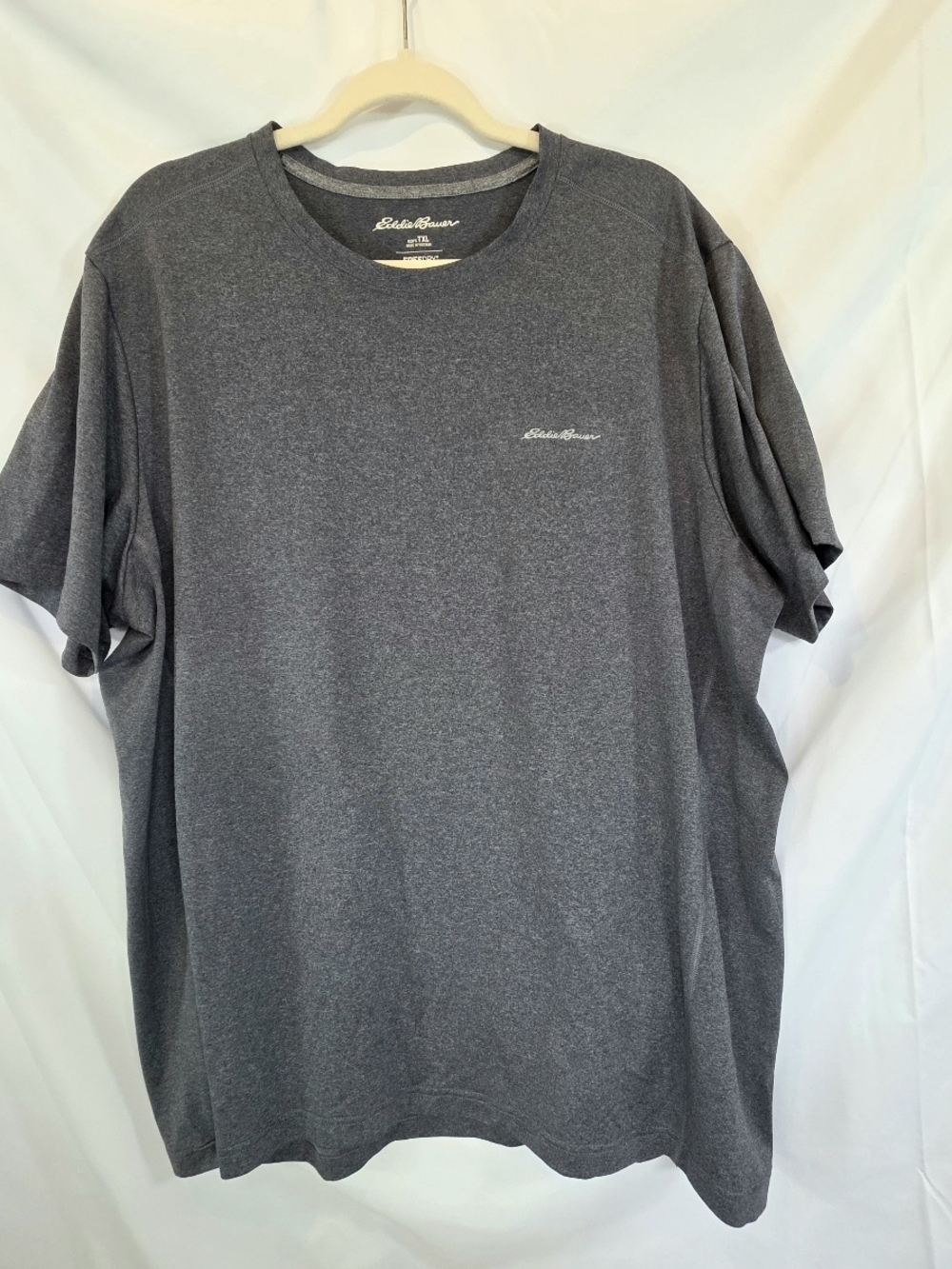 Eddie Bauer Freedry Men's Performance Active Sport Crew Neck Shirt Size TXL